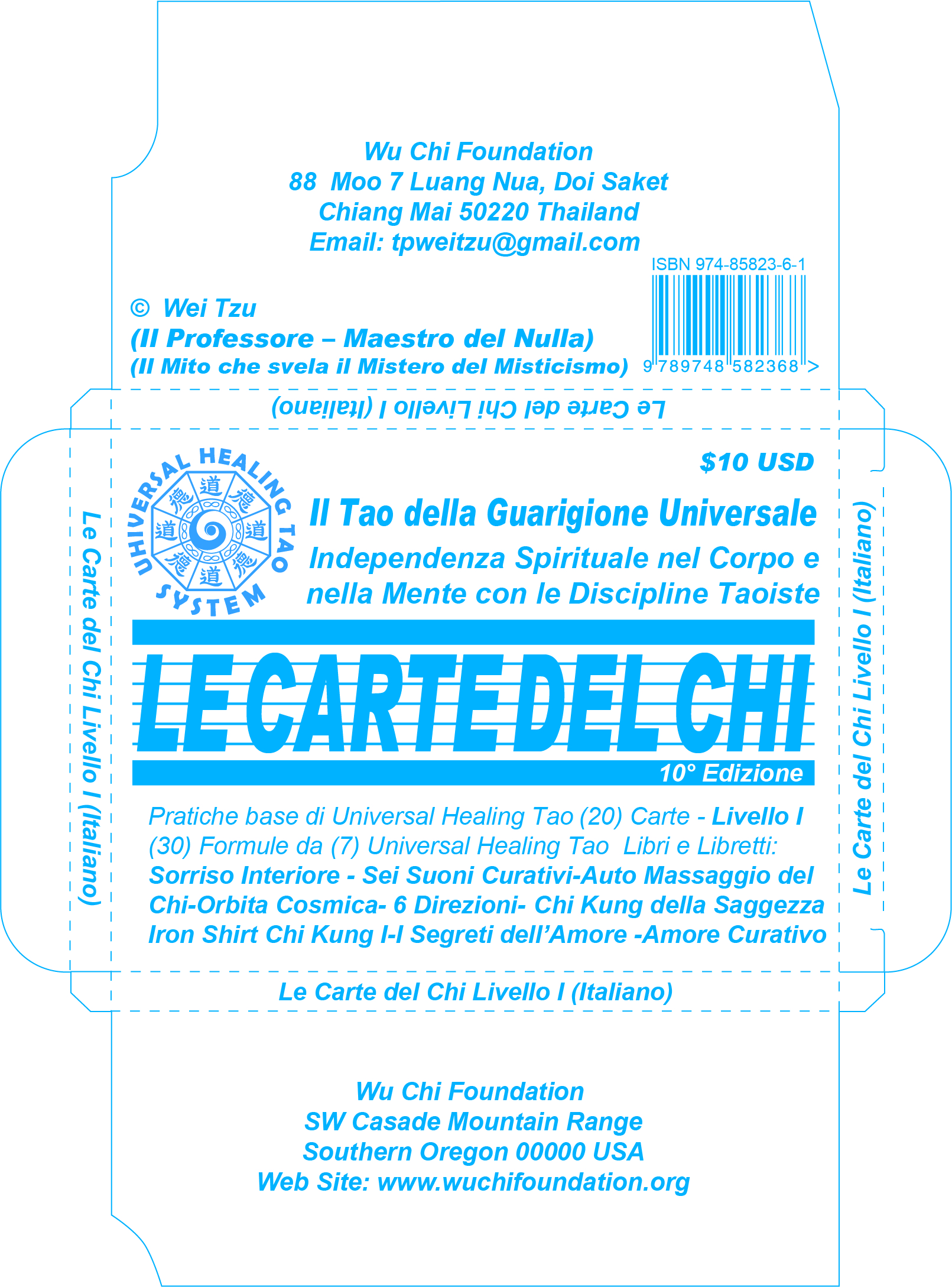 Italian Chi Cards - Level I (10 Edition)