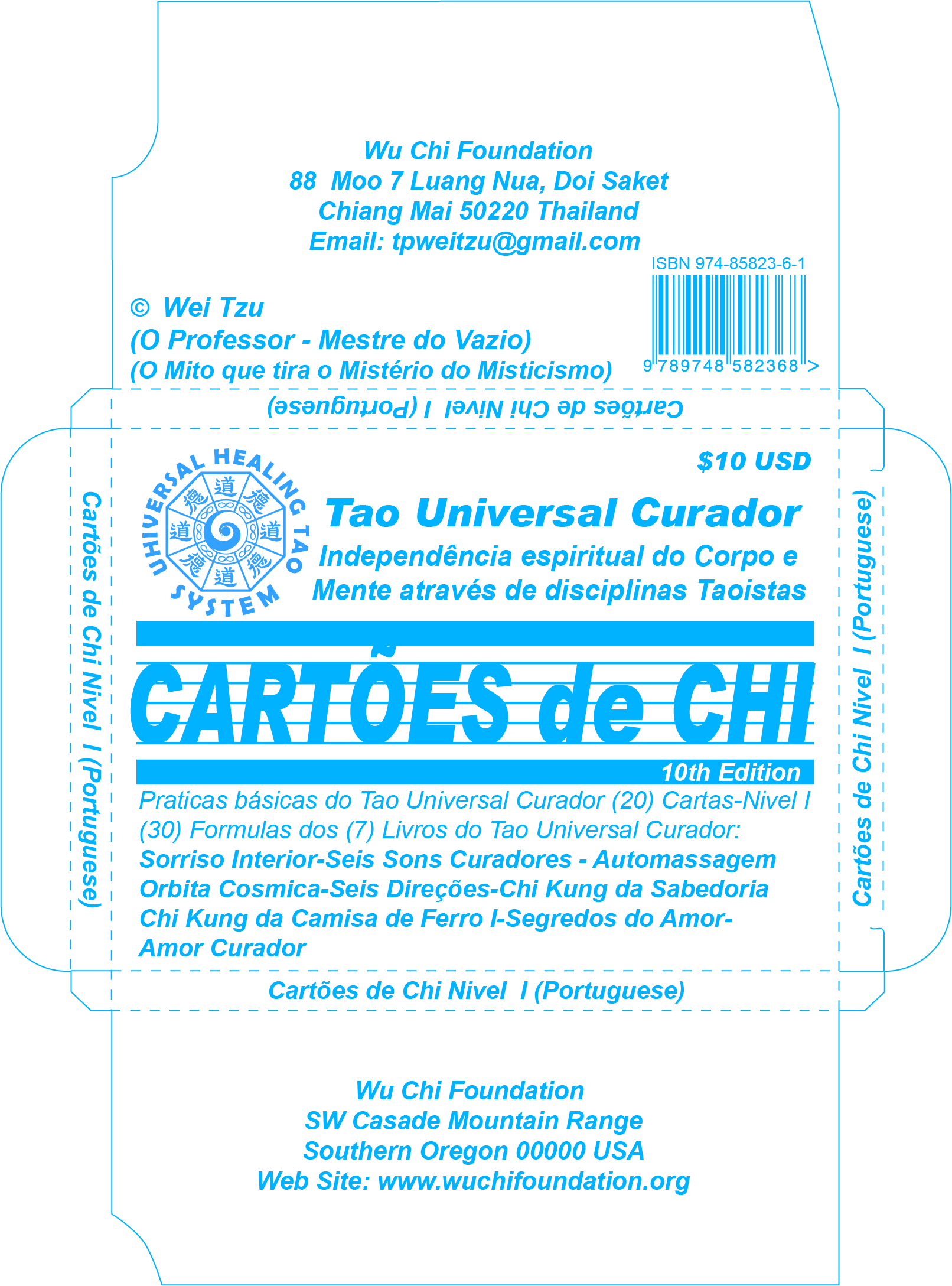 Portuguese Chi Cards - Level I (10 Edition)
