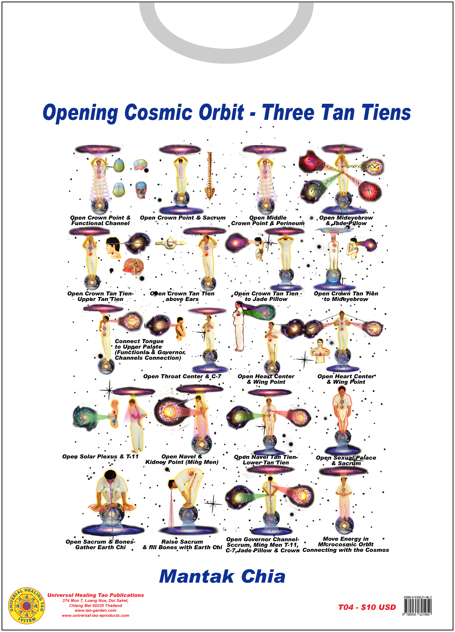 Microcosmic Orbit - Three Tan Tiens (E-T-Shirt) [DL-T04]